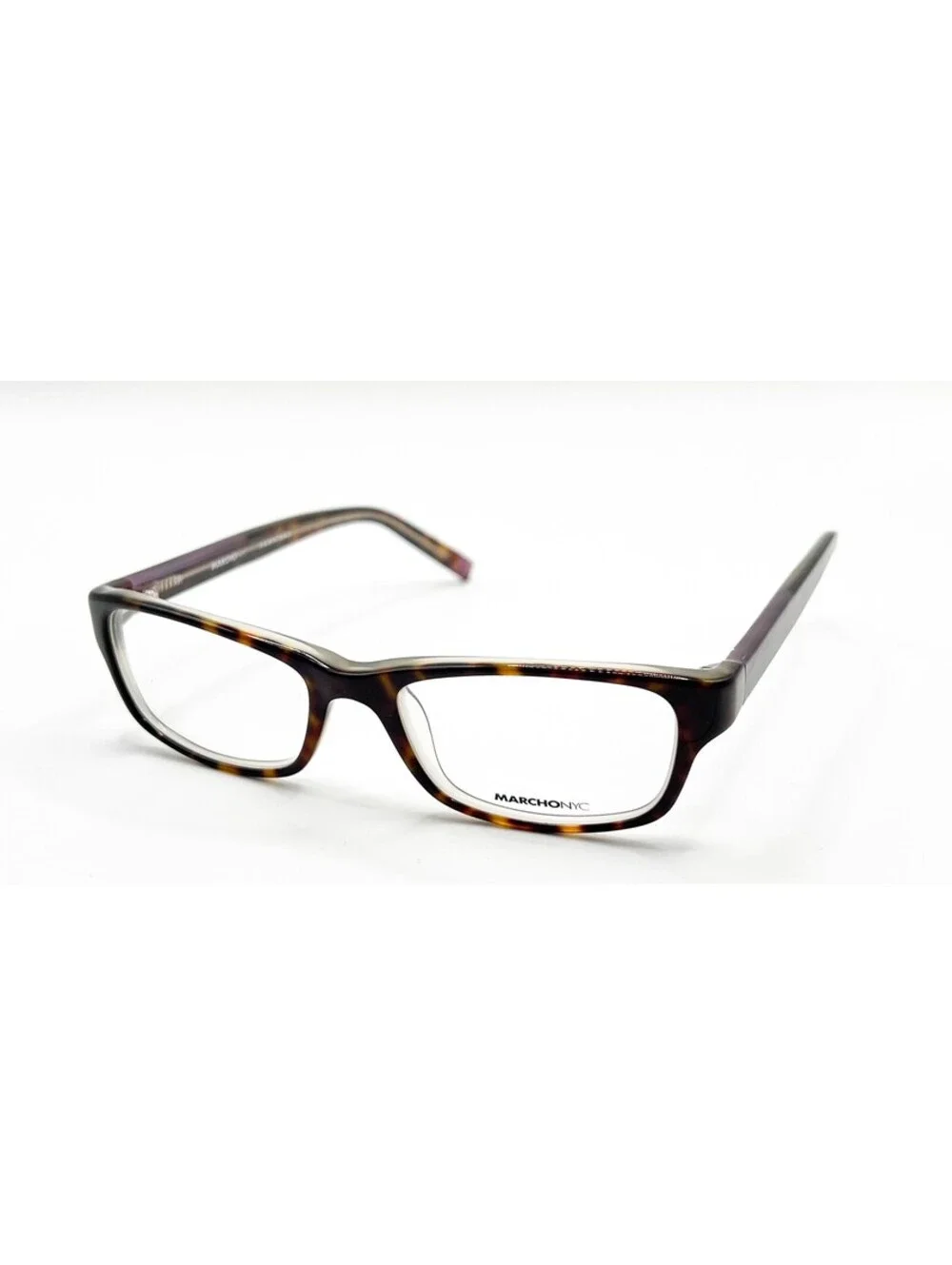 Marchon Nyc Grand 215 Dark Tortoise Authentic Eyeglasses 47-16-130